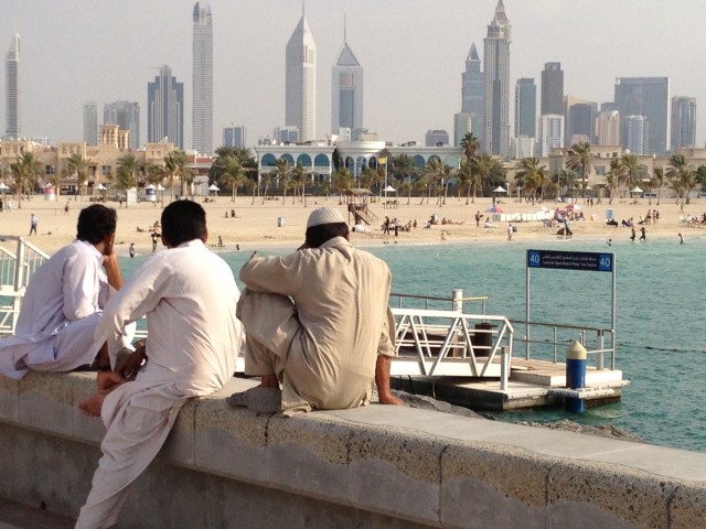 Persian gulf - not too bad a beach day