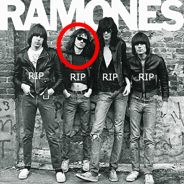 Post image for 20 Best Ramones Songs – Tommy Ramone RIP