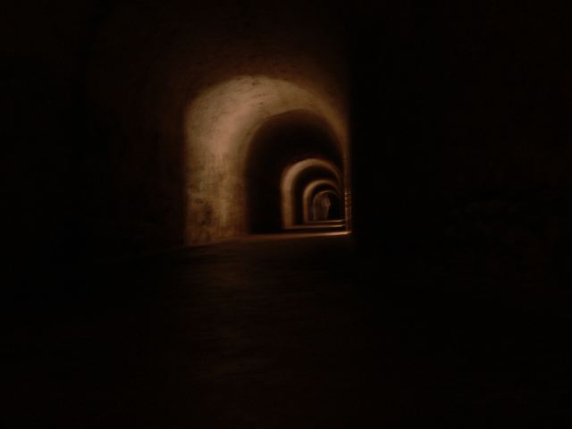 Tunnels beneath Castillo San Felipe del Morro